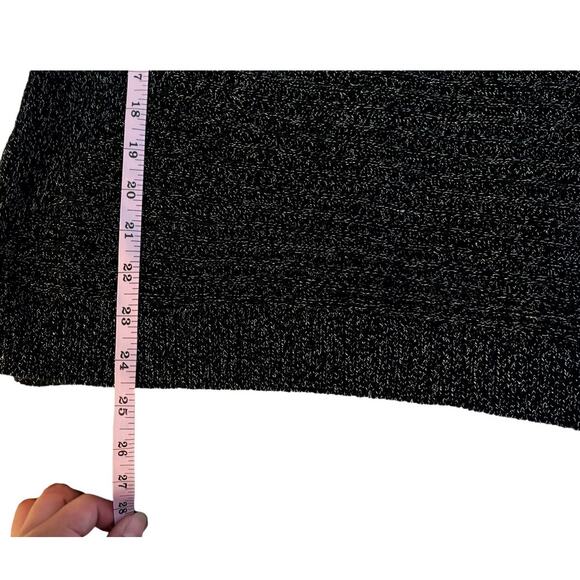 Dana Buchman Black Scoop Neck Sweater Womens Size L - Picture 6 of 7